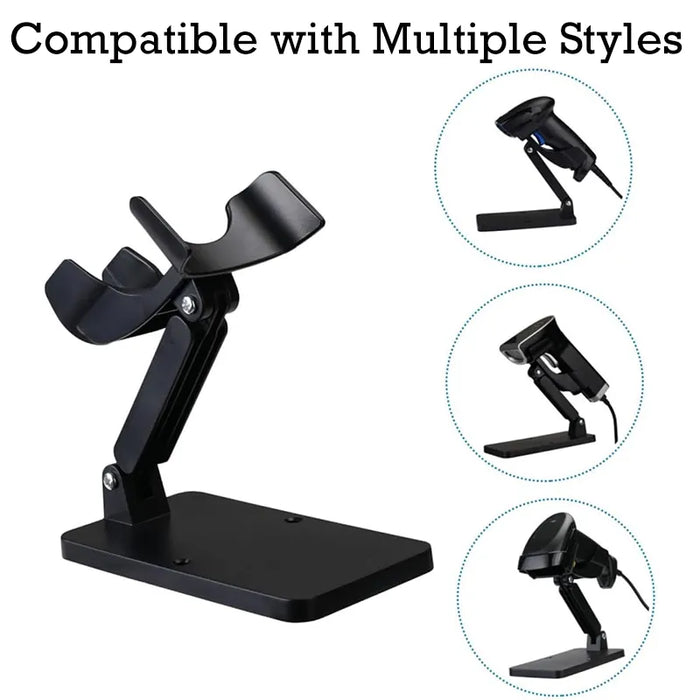 Adjustable Barcode Scanner Stand Holder for Zebra DS4608