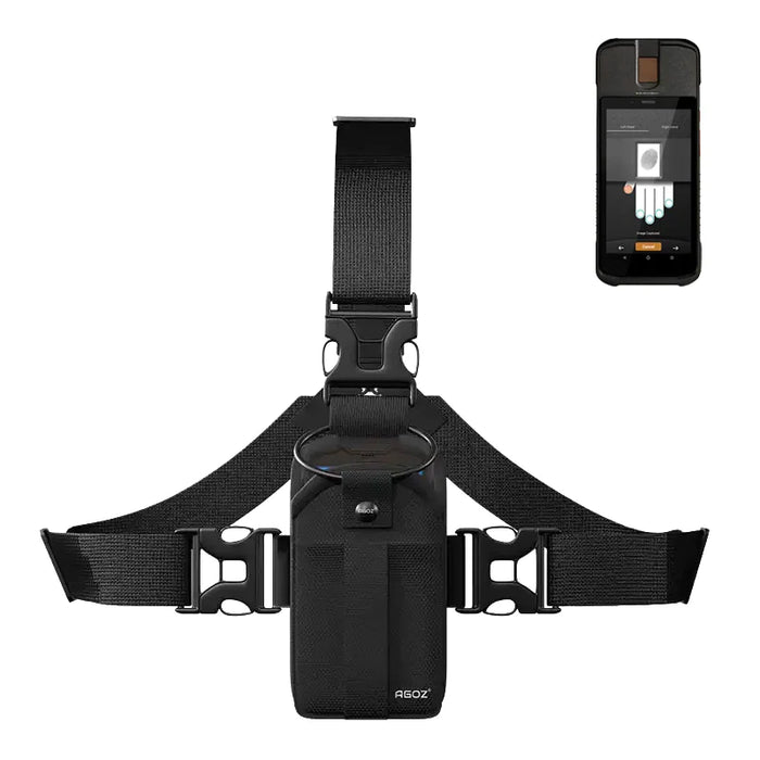 Chest Harness Holster for Credence 3 Biometric ID Scanner