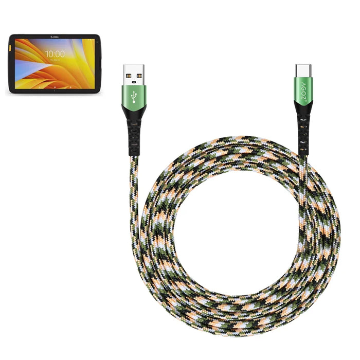 USB-C Fast Charger Cable for Zebra ET80 Tablet