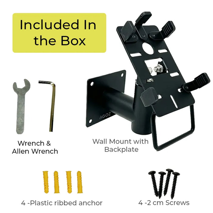 Adjustable Swivel Valor VP350 Mobile POS Wall Mount Metal Bracket