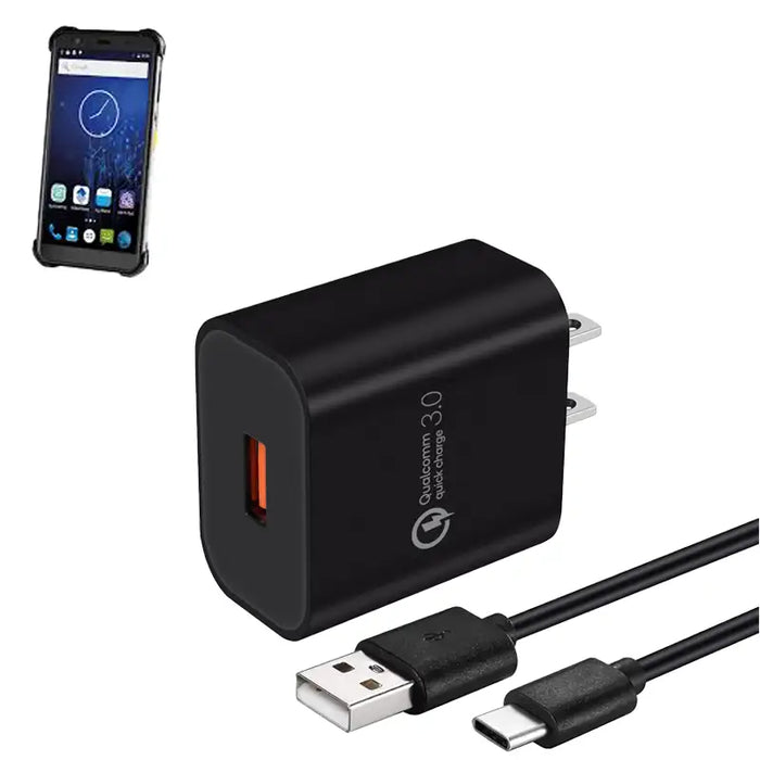 Wall Charger for Newland NFT10 Pilot PRO Scanner