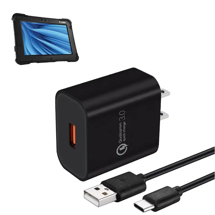 Wall Charger for Zebra XSLATE L10ax Tablet