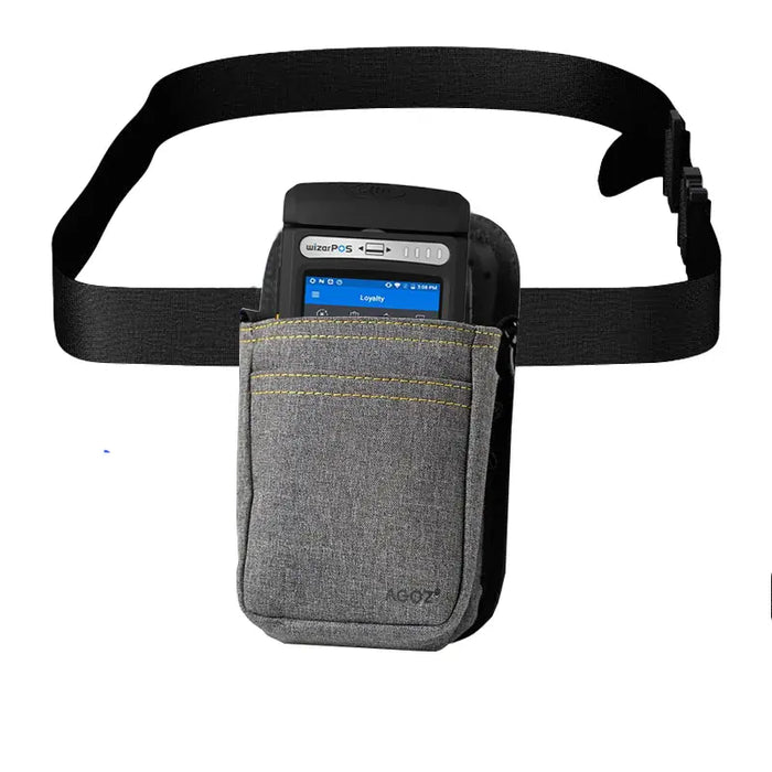 WizarPOS Q1 Handheld Smart POS Holster with Sling / Waist Belt