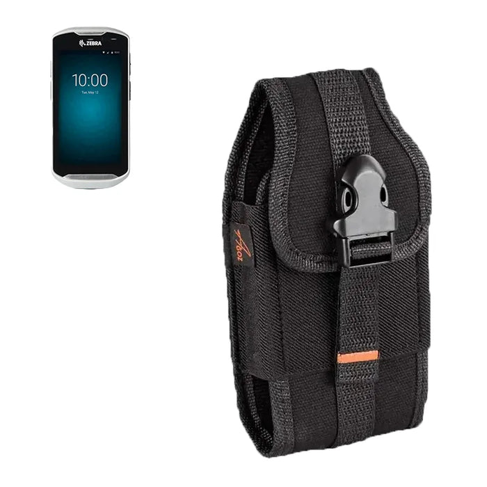 Heavy-Duty Zebra Scanner Holster with Card Holder
