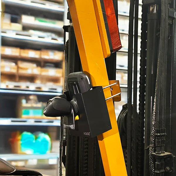 Zebra TC78 Metal Forklift Scanner Holder with Mounting Bracket