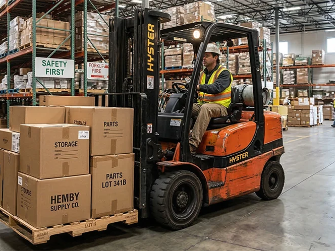 Designing Efficient Forklift Scanner Workstations