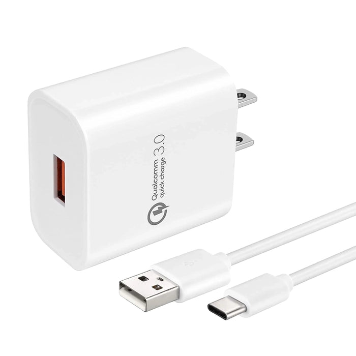 Wall Charger with USB C Cable for Delfi PM85 / PM86 Scanner