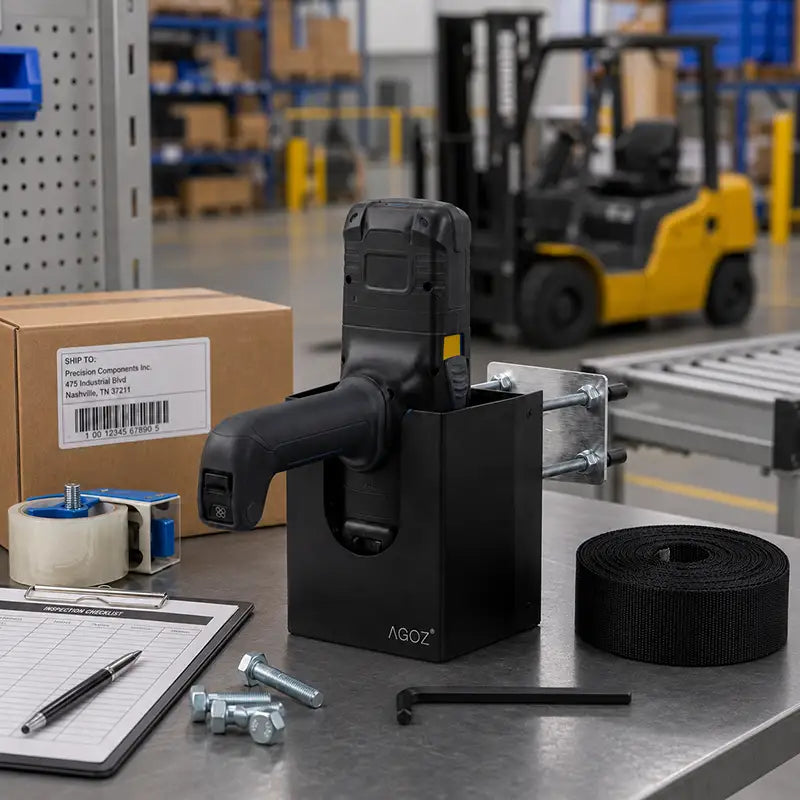 Fit and Function for Cognex DataMan 8700 Forklift Holder