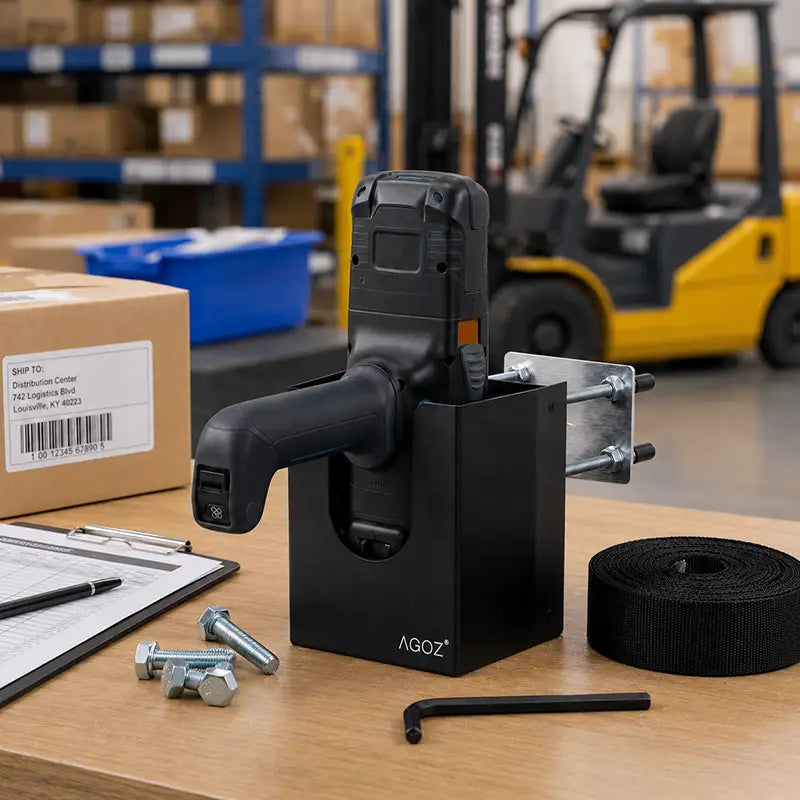 Fit and Function for Janam Grip-Handle Forklift Holder