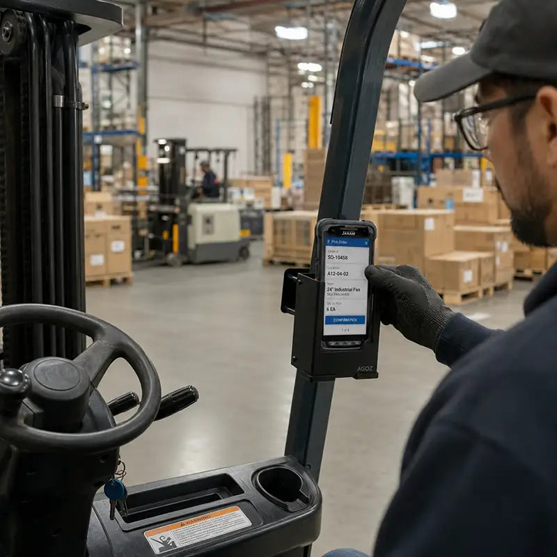 Keep Janam Mobile Computers Assigned to Equipment Workflows