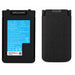 Front and back views of the Agoz replacement battery for Zebra TC53, TC58, TC73 and TC78 scanners.