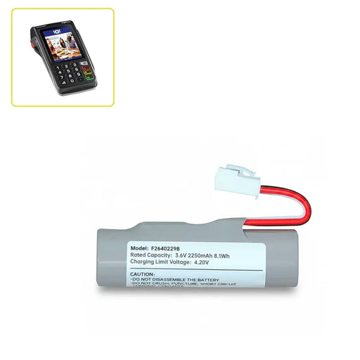 AGOZ Ingenico Wireless POS Replacement Battery