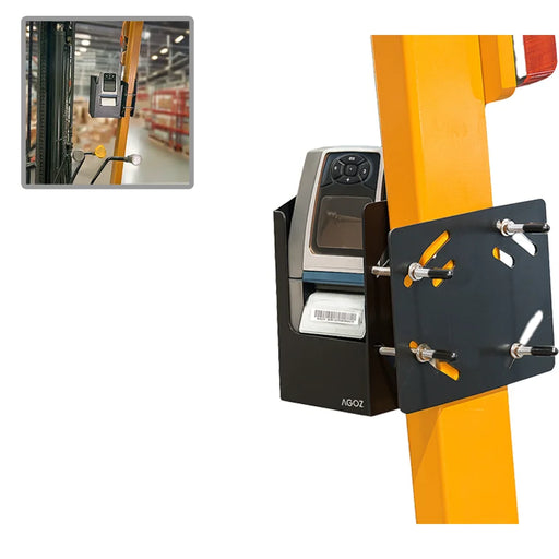 Brother RJ-2050 Portable Printer Holder Metal Forklift Mount