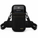 Black Agoz shoulder sling holster with Castles POS terminal