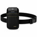 Black Agoz holster with waist belt for Castles handheld POS terminal
