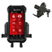 Guardian RFID Spartan 3 in vehicle cradle holder with air vent mount attachment shown beside it