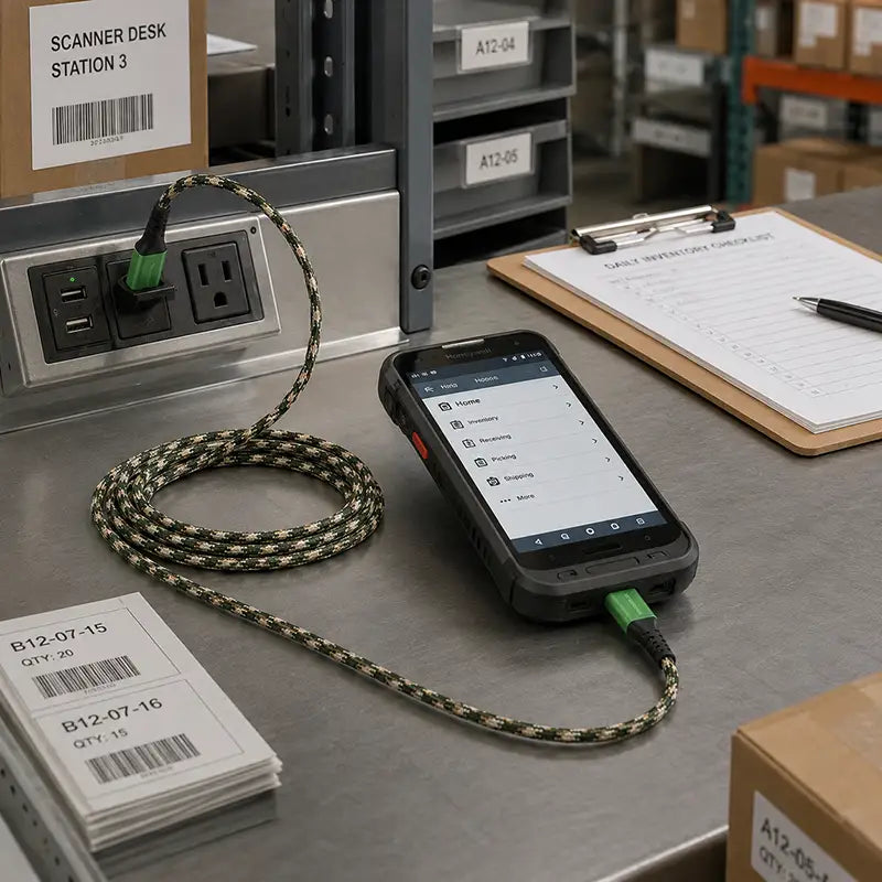 Fit and Function for Honeywell Scanner Charging Cable