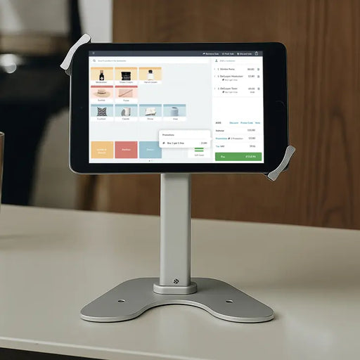 Heavy-Duty Countertop POS Tablet Stand - High-Profile