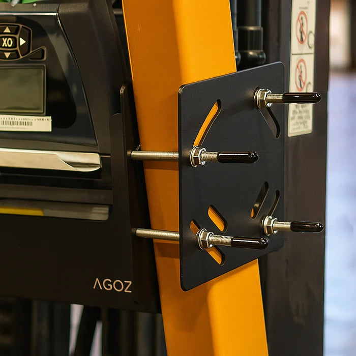 Heavy-Duty Metal Forklift Printer Holder Mount