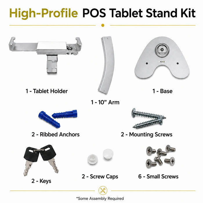Rhino Tablet Stand - High-Profile Countertop Mount