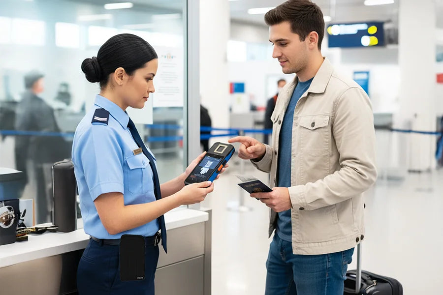 Credence 3 / Credence ECO Handheld ID Scanner Holster with Metal Belt Clip