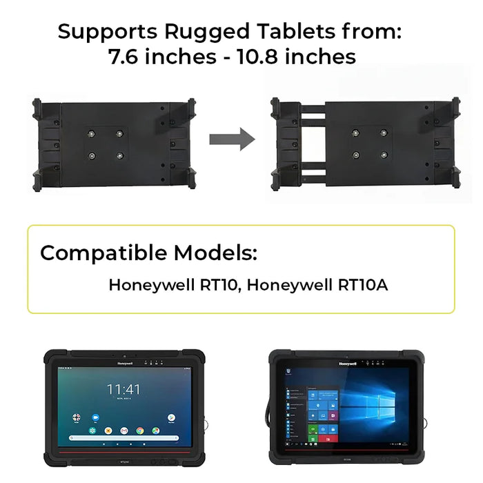 AGOZ Honeywell RT10 / RT10A Forklift Tablet Mount Holder