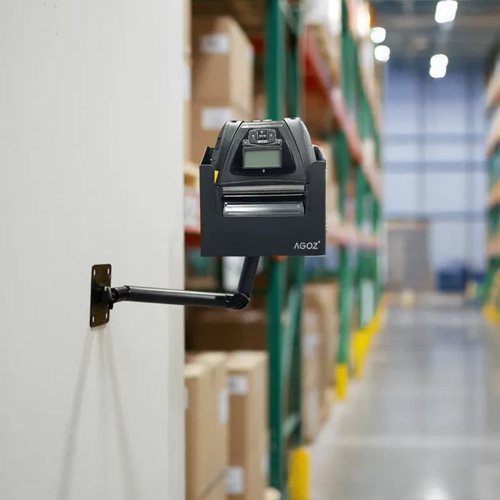 Industrial Metal Swing Arm Star Micronics Printer Holder Bracket Mount - AgozTech