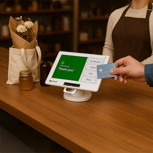 Low-Profile Swivel Stand for Clover Mini C301 Terminal