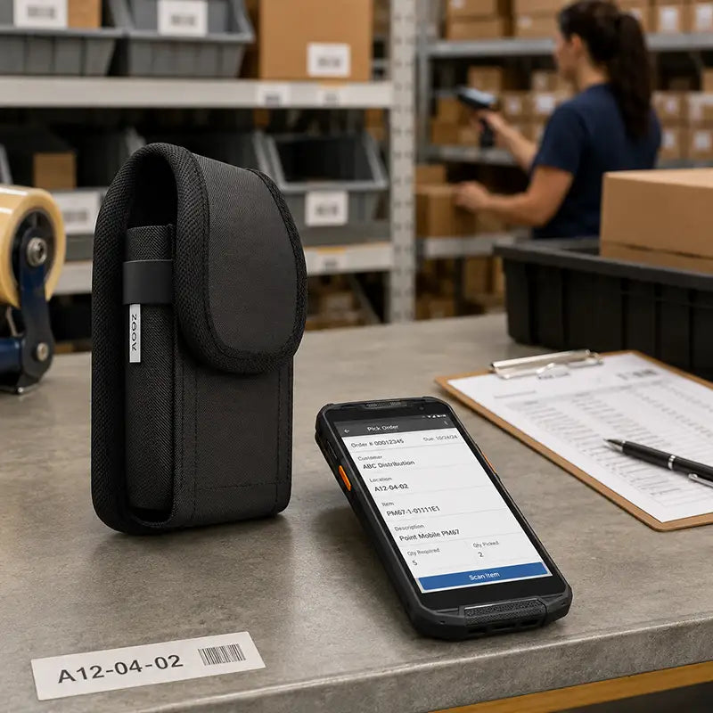 Fit and Function for Point Mobile Scanner Carry Case
