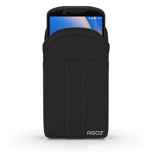 Rugged Zebra TC15 Holster with Belt Clip and Loop