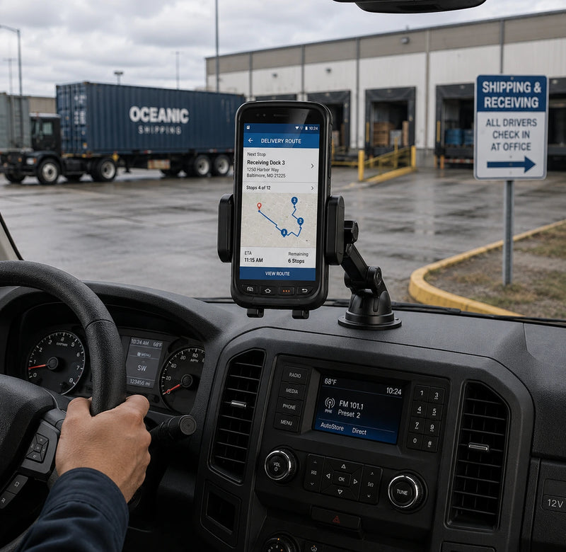 Keep Chainway Handhelds Accessible Across Route and Field Work