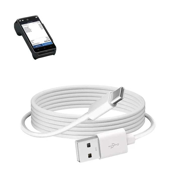 USB-A to USB-C Charger Cable for Shift4 POS Terminals - AgozTech