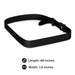 Detachable waist belt strap for Point Mobile Toughbook pouch with adjustable buckle, 48 inch length, and 1.5 inch width.