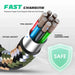 USB-C Fast Charger Cable for Zebra EC50/EC55 Handheld