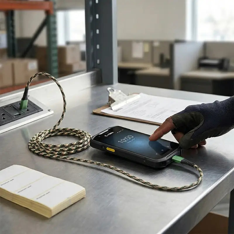 Fit and Function for Zebra Fast Charger Cable