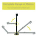 Adjustable Swing Arm Mount Bracket for Cipherlab Scanners