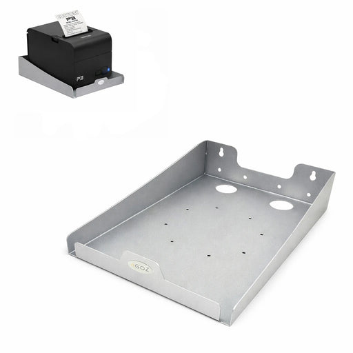 Stainless Steel Wall Mounted Shelf for Custom Retail Printer - AgozTech