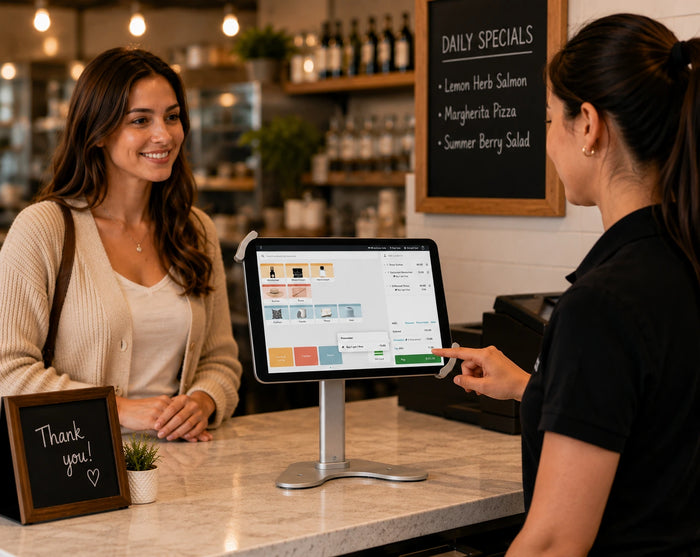 Rhino Tablet Stand - High-Profile Countertop Mount