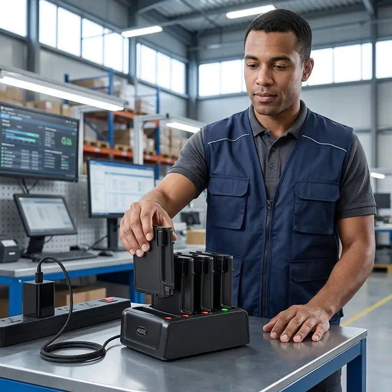 Centralize Zebra TC7X Battery Rotation for Active Fleets