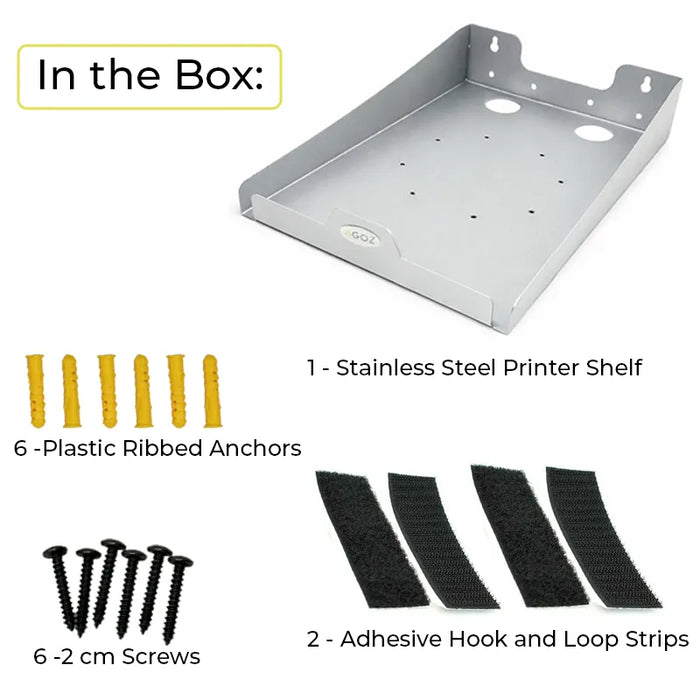 Floating Wall Shelf for Epson TM-T88 Receipt Printer
