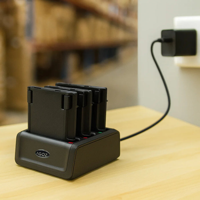 4-Slot Zebra TC77 Battery Charger Cradle