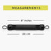 Measurement image showing the AgozTech printer hand strap length of 8 inches / 20 cm for Brother mobile printers.