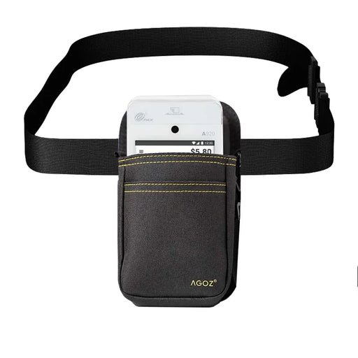 PAX Payment Terminal Holster with Adjustable Waist Belt - AgozTech