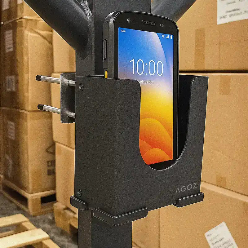 Zebra TC52 Metal Barcode Scanner Holder for Forklifts