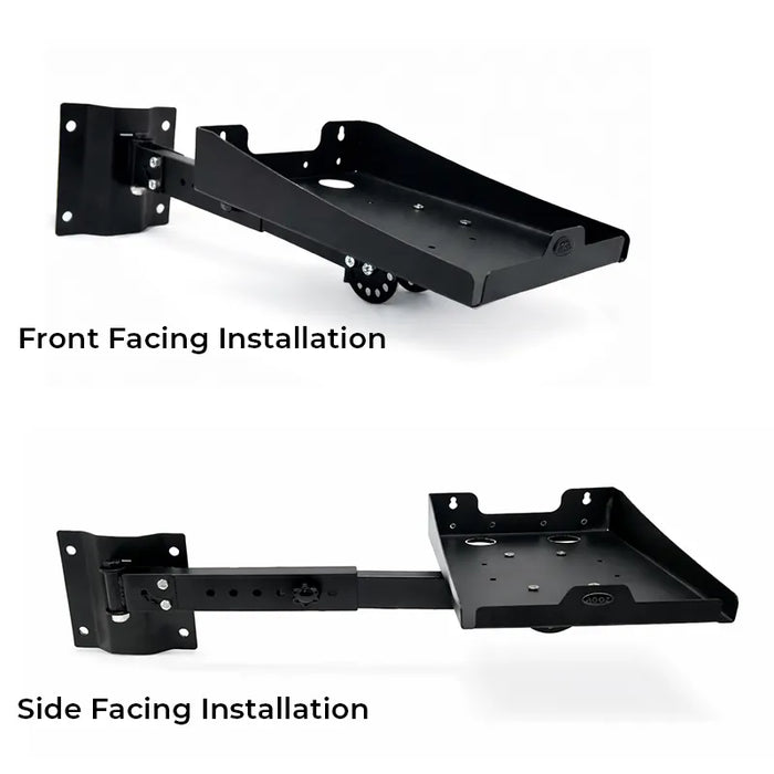 Heavy-Duty Barcode Printer Tray Swing Arm Wall Mount for Zebra GK420D