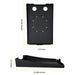 Zebra ZD421 Printer Tray Wall Mounted Stainless Steel Swing Arm