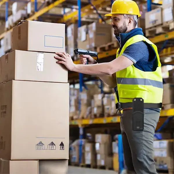 Waist Belt Holsters for Continuous Scanning