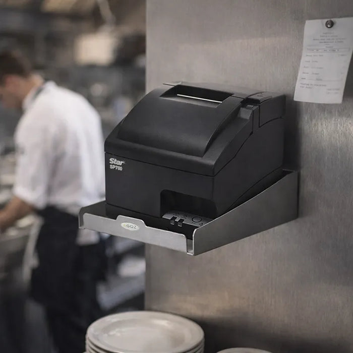 Floating Wall Shelf for Star Micronics SP542 Kitchen Printer