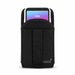 Stripe Reader S700 in Agoz black canvas case with front pocket and belt clip