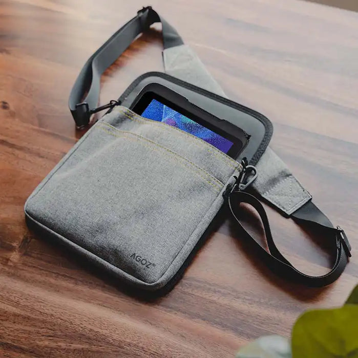 Durable Rhino T105 Tablet Carrying Case with Shoulder Strap